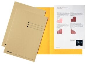 Esselte dossiermap Gems A4 - karton 180 g/m², pak van 100 stuks — productfoto 2