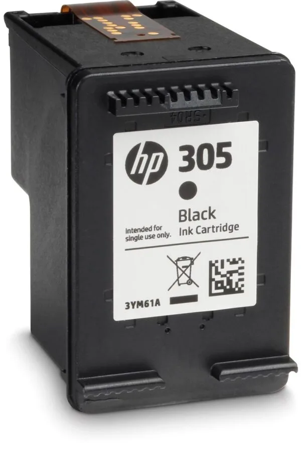 HP inktcartridge 305, 120 pagina's, OEM 3YM61AE, zwart - Afbeelding 2