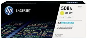 HP 508A tonercartridge geel CF362A voor Color LaserJet Enterprise M 550 Series
