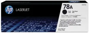 Zwarte originele HP tonercartridge 78A met code CE278A