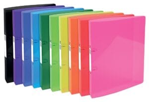 Exacompta Iderama ringmap A4 met softcover in geassorteerde kleuren