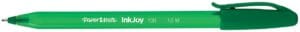Groene Paper Mate InkJoy 100 balpen met dop en medium punt
