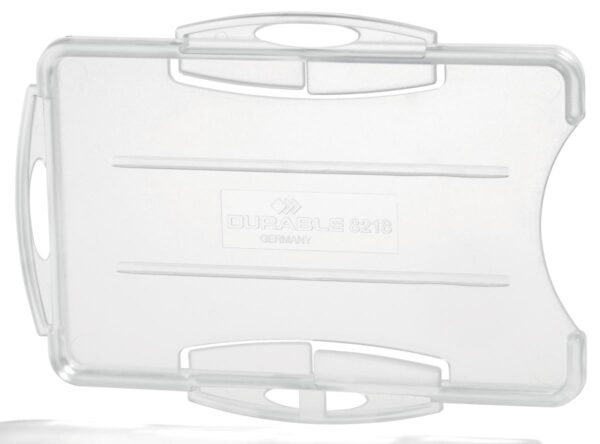 Durable Houder voor veiligheidspas voor 2 kaarten