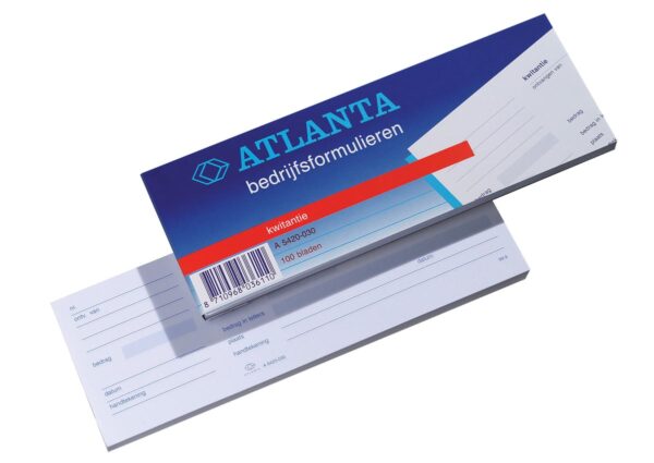 Atlanta by Jalema kwitantieblok ft 10,5 x 29,7 cm - Afbeelding 2