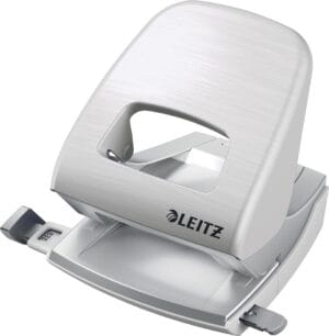 Leitz Style perforator, 30 blad, wit — 2-gaats perforators