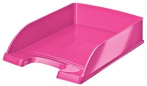 Roze Leitz brievenbakje Plus 5226 WOW voor A4-papier