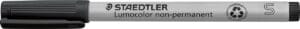 Staedtler Lumocolor 311 OHP-marker zwart met micro-punt van 0,4 mm