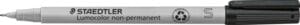 Staedtler Lumocolor 311 OHP-marker non-permanent 0,4 mm zwart — productfoto 2