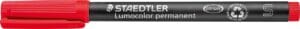 Staedtler Lumocolor 313 OHP-marker in rood met micro-punt van 0,4 mm