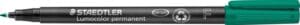 Staedtler Lumocolor 318 OHP-marker permanent - 0,6 mm, groen — productfoto 2