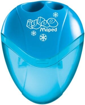 Maped Igloo potloodslijper - 2 gaats, geassorteerde kleuren ā productfoto 2