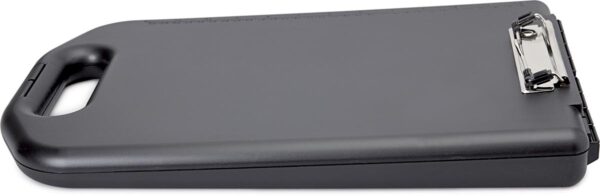 MAUL klembordkoffer Breed hard kunststof PP met handvat A4 41.5x25.8x5.3cm zwart - Afbeelding 2