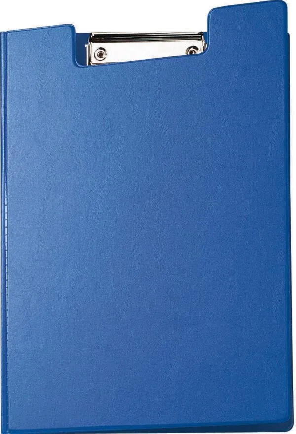 MAUL klembordmap met insteek binnenzijde pvc A4 staand blauw