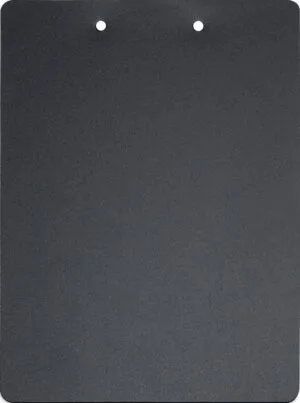 MAUL klemplaat Flexx PP A4 staand zwart