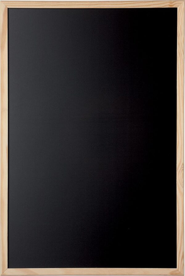 MAUL krijtbord zwart met houten frame 60x80cm - Afbeelding 2