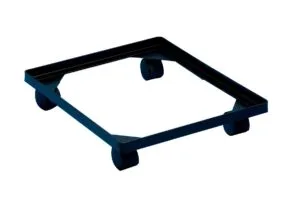 Zwart Really Useful Box onderstel met wieltjes voor UB18 en UB35/38