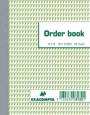 Exacompta orderbook 13,5 × 10,5 cm dupli met 50 × 2 vel
