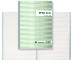 Exacompta orderbook, ft 29,7 x 21 cm, tripli (50 x 3 vel) — orderbooks zelfkopiërend