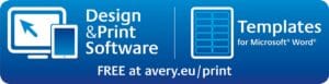 Avery L7166 verzendetiketten voor laserprinter - 99,1 × 93,1 mm, 6 per vel, 100 vellen, 600 stuks — productfoto 2