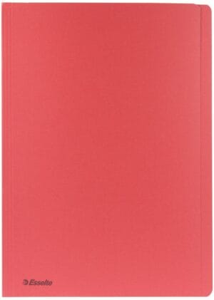 Esselte dossiermap rood, ft folio — dossiermappen uit karton