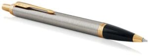 Parker IM balpen metaal GT in giftbox - zilver, navulbaar — productfoto 2