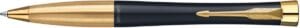 Parker Urban Twist balpen Muted Black GT met zwart lichaam en intrekbare punt