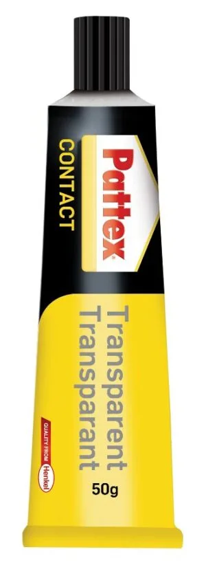 Pattex contactlijm Transparant, tube van 50 g, op blister — detail 2
