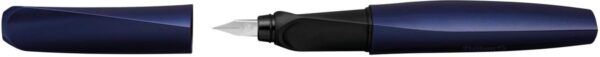Pelikan Twist vulpen, op blister, donkerblauw (Night Breeze) - Afbeelding 2