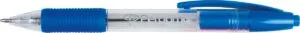 Pergamy balpen Retract, medium punt, blauw