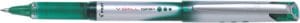 Groene Pilot V-BALL Grip roller met medium punt van 0,7 mm