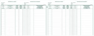 Exacompta aandeelhouders, ft 24 x 32 cm, tweetalig, voor BVBA