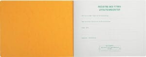 Exacompta effectenregister 24 × 32 cm - tweetalig, voor BV-SRL — productfoto 2