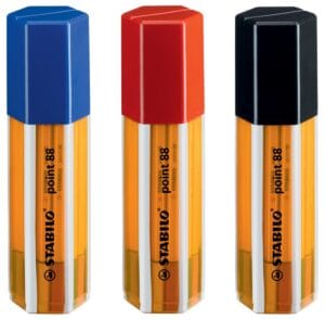 STABILO point 88 fineliner - 0,4 mm, 20 stuks in geassorteerde kleuren — productfoto 2
