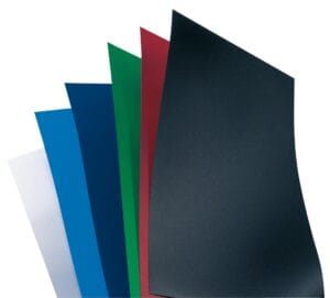 Pak GBC PolyOpaque omslagen A4 van PP, 300 micron, zwart, 100 stuks