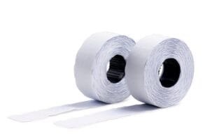 Avery PLR1626 prijstangetiketten non-permanent 26 × 16 mm - 12 000 etiketten, wit — productfoto 2