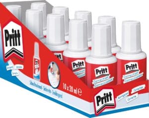 Pritt Correct-it Fluid correctievloeistof - 20 ml, wit — productfoto 2