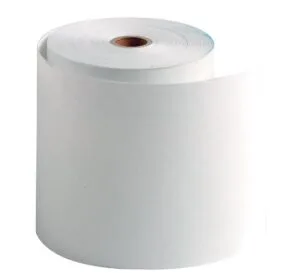 Rekenrol ft 76 mm, diameter +-67 mm, asgat 12 mm, lengte 43 meter — fax- en rekenrollen