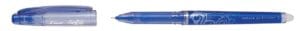 Pilot Frixion Point roller blauw - 0,25 mm, medium, navulbaar — productfoto 2