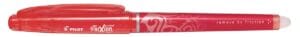 Rode Pilot Frixion Point roller met uitwisbare inkt en schrijfbreedte 0,25 mm