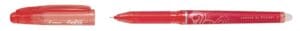 Pilot Frixion Point roller rood - schrijfbreedte 0,25 mm, navulbaar — productfoto 2