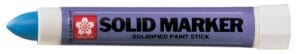 Blauwe Sakura Solid Marker merkstift met brede ronde punt
