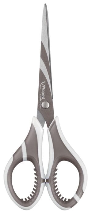 Maped Office Zenoa Fit schaar 17 cm - rechtshandig, ronde punt, RVS, blister van 1 stuk ā productfoto 2