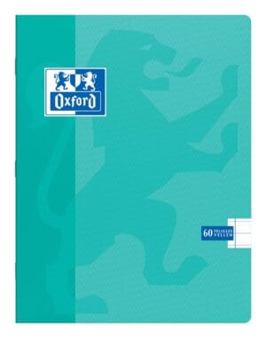 Oxford School schrift A5 - 120 bladzijden, gelijnd met kantlijn, geassorteerde kleuren — productfoto 2