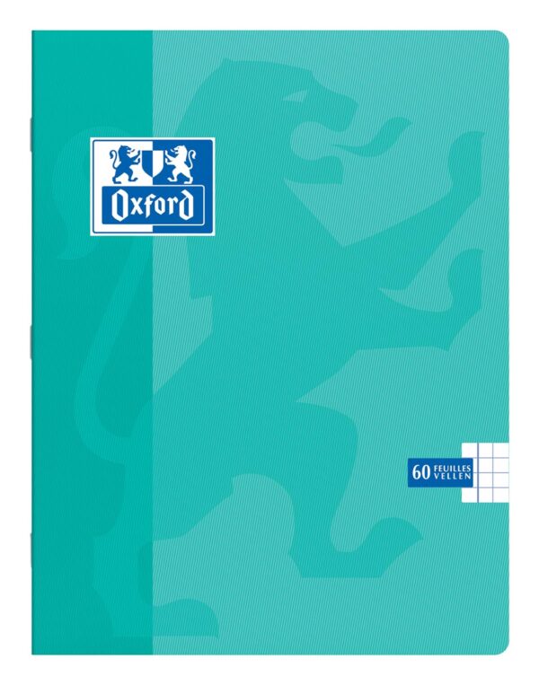 Oxford School schrift, ft A5, 120 bladzijden, geruit 5 mm, geassorteerde kleuren - Afbeelding 2