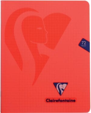 Clairefontaine Mimesys schrift A5 - geruit 5 mm, 72 bladzijden, kaft in PP — productfoto 2