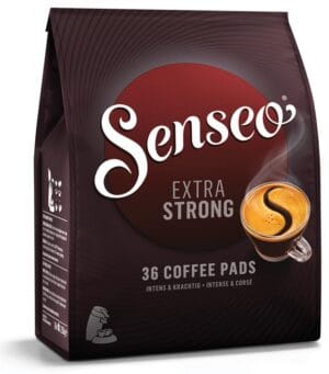 Zakje Douwe Egberts SENSEO Extra Strong koffiepads met 36 stuks