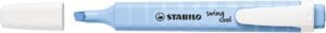 STABILO swing cool markeerstift pastelblauw - breezy blue, schuine punt 1-4 mm — productfoto 2