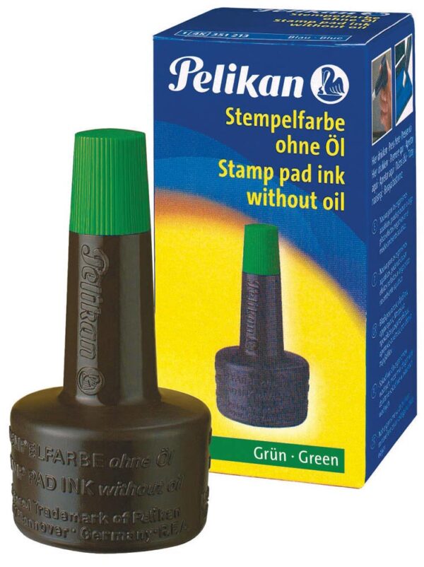 Pelikan stempelinkt groen