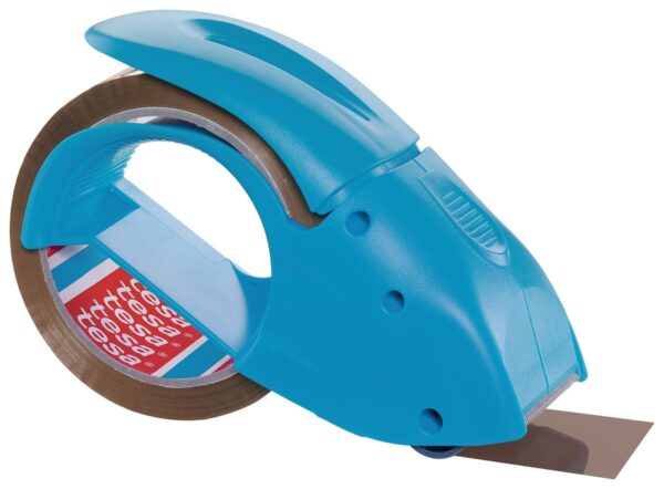 Tesapack handafroller Pack 'n Go, blauw
