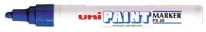 Uni-ball Paint Marker PX-20 in blauw met ronde punt